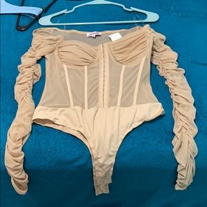 Tan Bodysuit